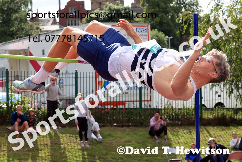 Decathlon High Jump, 2024 EAP International Combined events, Hewcham, Northumberland.  Photo: David T. Hewitson/Sports for All Pics